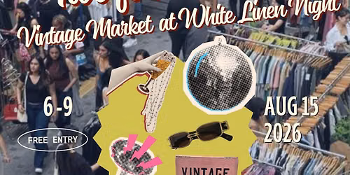 Two for the Show Vintage Market x Covington White Linen