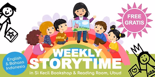 FREE Weekly Storytime at Si Kecil Bookshop & Reading Room