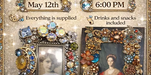 Bejeweled Picture Frame Workshop