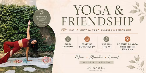 Yoga & Friendship | Hatha Vinyasa in English