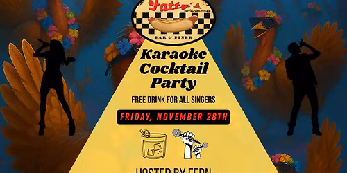 Karaoke Cocktail Party - November