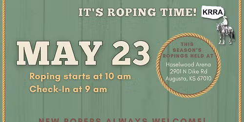 2026 2nd May Roping