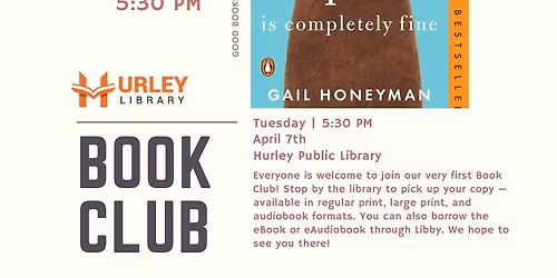 Hurley Library Book Club
