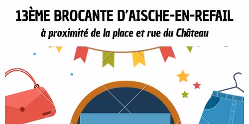 13\u00e8me brocante d'Aische-en-Refail