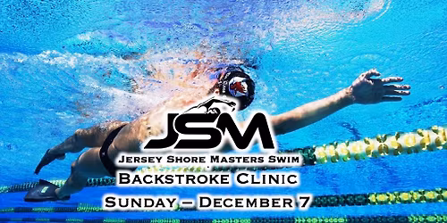 JSM Back Stroke Clinic: Sunday - Dec 7