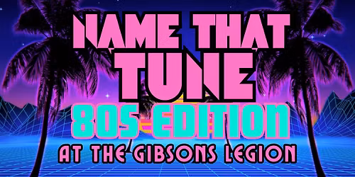 NAME THAT TUNE 80s EDITION