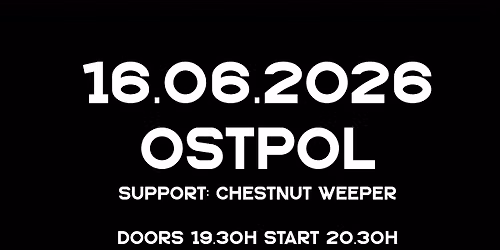 Laura Krieg (CAN) Support: Chestnut Weeper \/Ostpol \/ Biergarten w\/ S.Y.N.T.H.E.T.I.C S.I.G.N.A.L.S