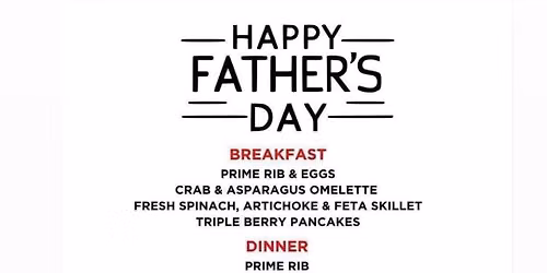 Father\u2019s Day Meal at Four Star Family Restaurant