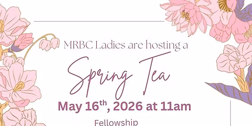MRBC Ladies Spring Tea 