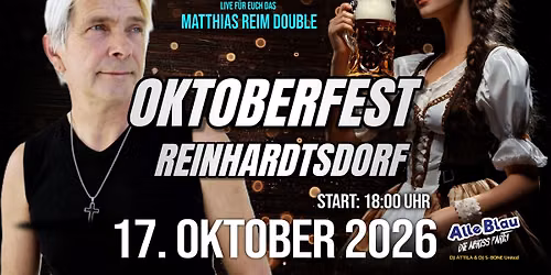 3. Oktoberfest Reinhardtsdorf 17.10.2026