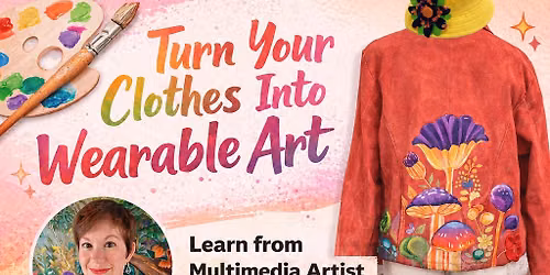 5\/29 \ud83c\udfa8 Wearable Art Workshop + I AM Youth Fashion Show Opportunity