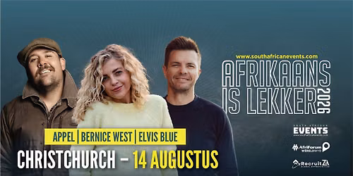 Afrikaans is Lekker Christchurch 2026