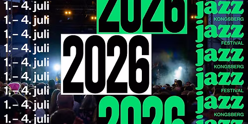 Kongsberg Jazzfestival 1.-4. juli 2026