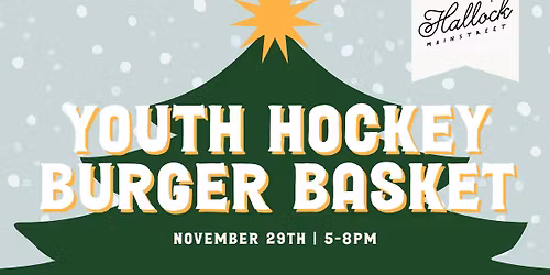 Youth Hockey Burger Basket 
