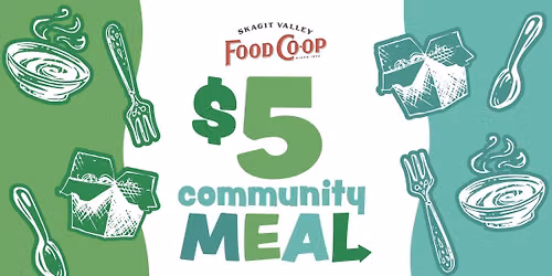 $5 Community Meal - Open to the Public!