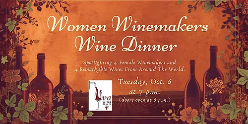 Women Winemakers Wine Dinner