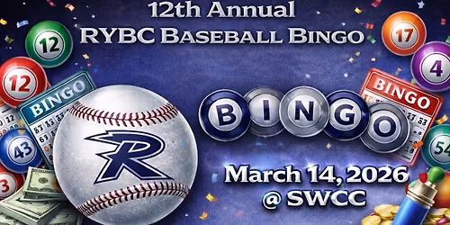 12th ANNUAL RYBC BASEBALL BINGO 
