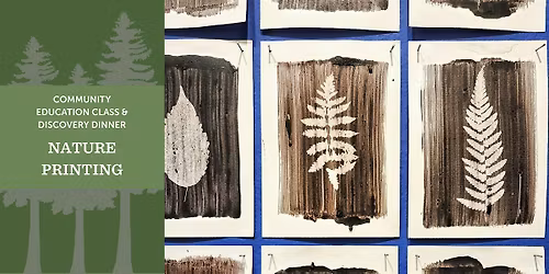 Discovery Dinner: Nature Printing