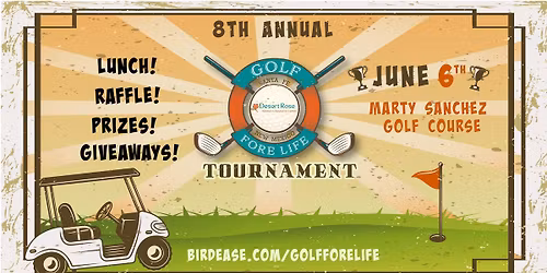 Golf for Life - 8th Annual Golf Tournament!