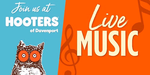 \ud83c\udfb6 Live Music at Hooters of Davenport \ud83c\udfb6