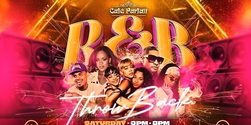 RnB Throwbacks: Over 30's Day Party with 90's &amp; 00's RnB