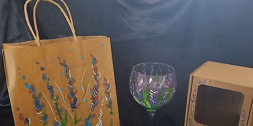 Whatahoot Sip & Paint Gin Glasses
