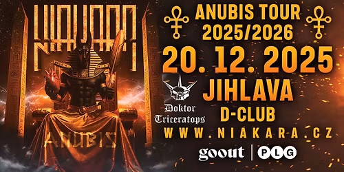 Anubis Tour 2025\/2026 - Jihlava \/ D-Club