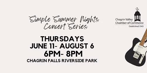 Simple Summer Nights Concert Series