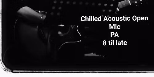 Tranquillo!  Acoustic Open Mic