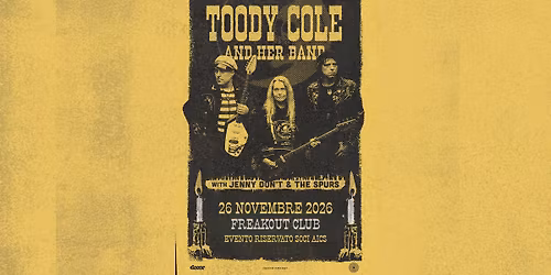 Toody Cole and her band play Dead Moon | Freakout Club
