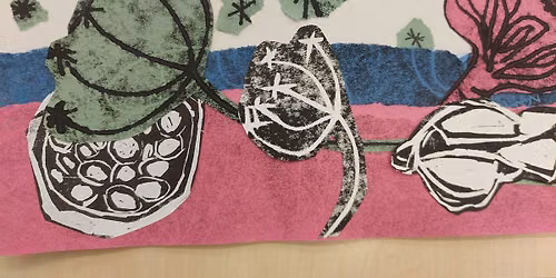 Autumnal Printmaking with Cloe Sparrow - Week 2 Drypoint Intaglio