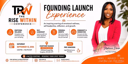 The Rise Within Conference \u2013 Founding Launch Experience