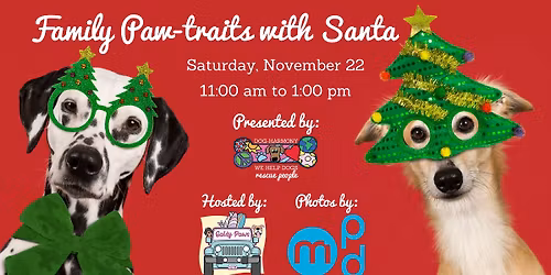 Family Pawtraits with Santa