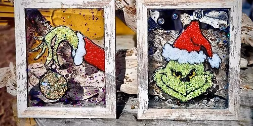 GRINCH-mas Resin Frame