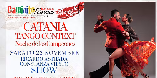 Noche de Campeones - CUS Catania - Sabato 22 novembre