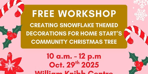 Snowflake making Workshop