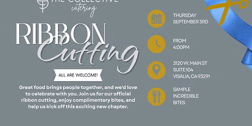Ribbon Cutting - The Collective Catering