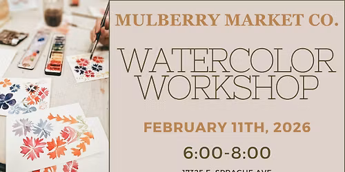 Watercolor Workshop!