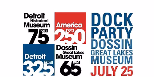 Anniversary Dock Party - Free!