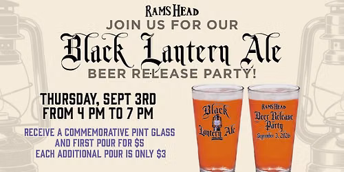 Black Lantern Pumpkin Ale Beer Release Party!