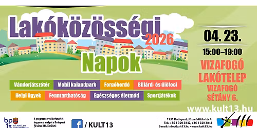 Lak\u00f3k\u00f6z\u00f6ss\u00e9gi napok - Vizafog\u00f3 lak\u00f3telep