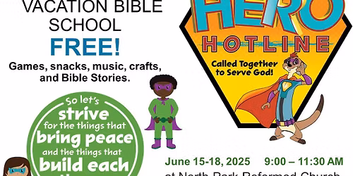 Hero Hotline Vacation Bible School