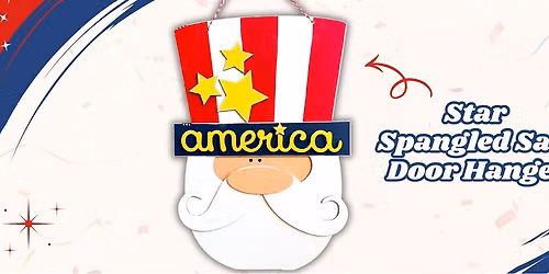 Star Spangled Sam Door Hanger