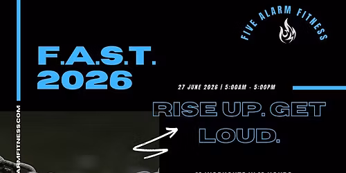 Five Alarm Against Sex Trafficking (F.A.S.T.) 2026