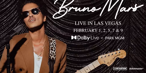 Bruno Mars Las Vegas Tickets
