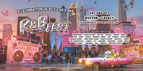 R&B Fest Returns To Boston!