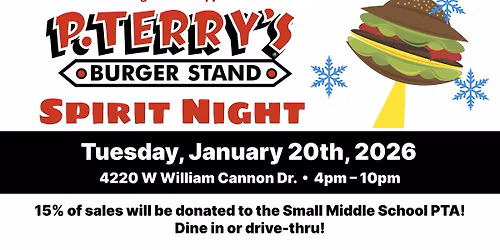 Clint Small MS P. Terry's Spirit Night