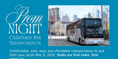 Towson High Prom Night Charter Bus