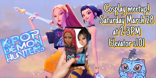 K-Pop Demon Hunters Cosplay Group Photoshoot