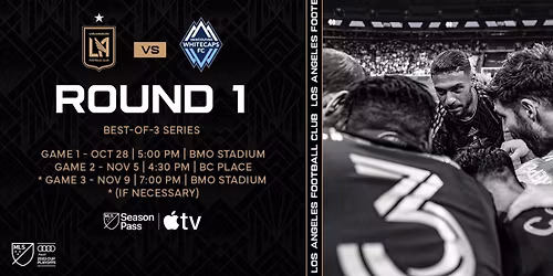Parking MLS Cup Conference Semifinals: Los Angeles Football Club at Vancouver Whitecaps FC